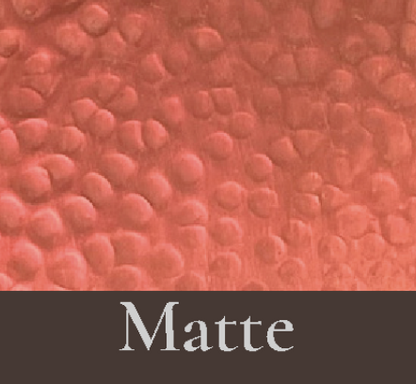 Lámpara colgante cónica de cobre martillado